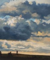 Dovecote, dark sky